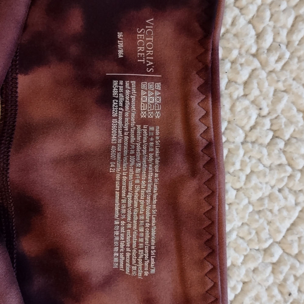 Victoria's Secret Brown and Purple Lingerie